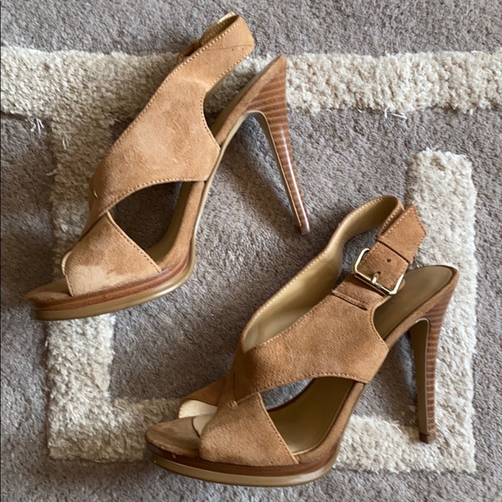 NINE WEST High-heeled Suede Sandals US 6